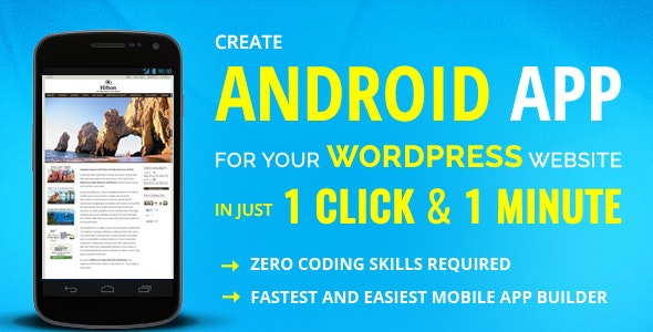 Wapppress Builds Android Mobile App for Any WordPress Website v5.0.8