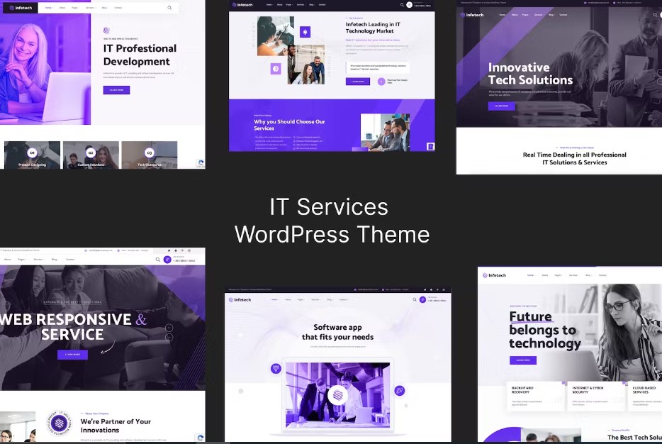 Infetech v1.0.8 – IT Services WordPress Theme