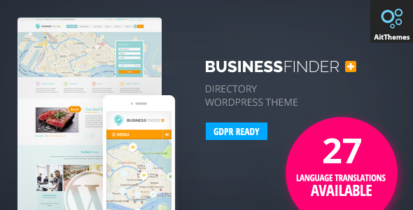 Business Finder v3.1.15 – WordPress 目录列表主题