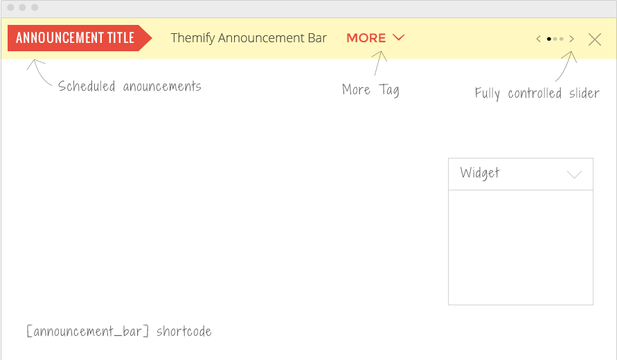 Themify – Announcement Bar v2.1.3