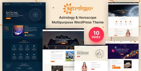 Astrologer v1.0.7 – WordPress 星座与手相主题