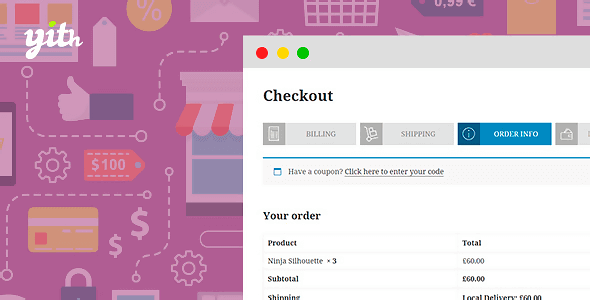 YITH WooCommerce Multi-step Checkout v2.12.0破解版