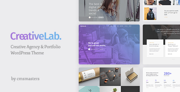 Creative Lab v1.1.7 – 创意工作室组合和代理 WordPress 主题