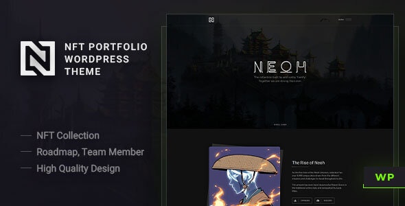 Neoh v1.1.6 – NFT 组合 WordPress 主题