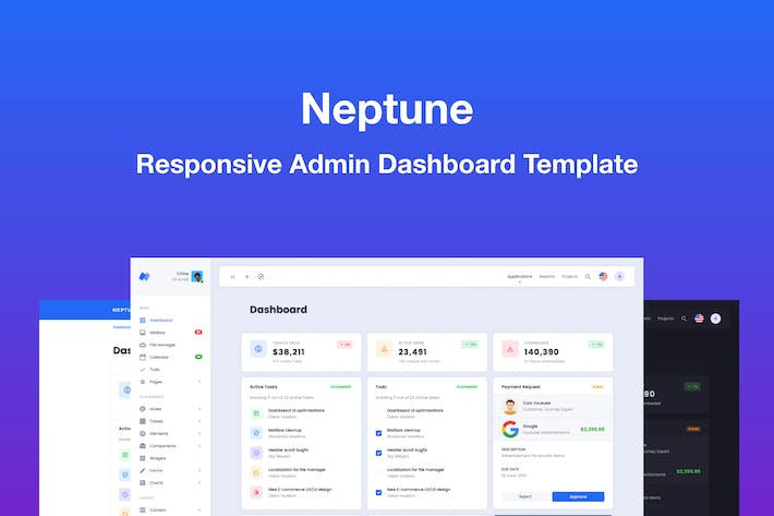 Neptune – Multi-Purpose Bootstrap 5 Admin Dashboard Template v1.2