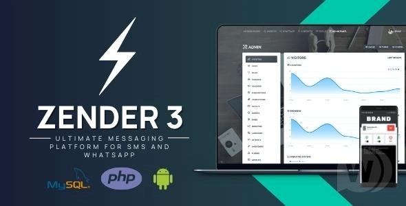 Zender v3.8.11 – 用于 SMS、WhatsApp 和使用 Android 设备作为 SMS 网关 (SaaS) 的终极消息传递平台