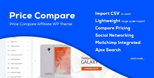 Price Compare v2.4 – WordPress 成本比较主题