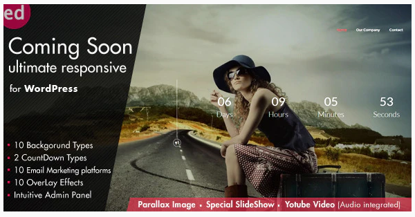 Coming Soon CountDown Responsive v3.9.0