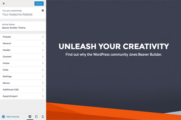 Beaver Builder v1.7.17 – WordPress Beaver Builder主题