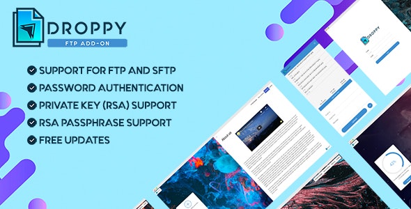 FTP Addon v2.0.4 – Droppy 在线文件传输和共享