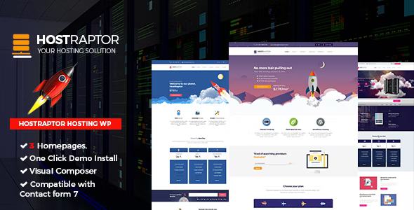 Hostraptor v2.1 – 托管 WordPress 主题