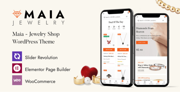 Maia v1.0.7 – 珠宝店 WordPress 主题