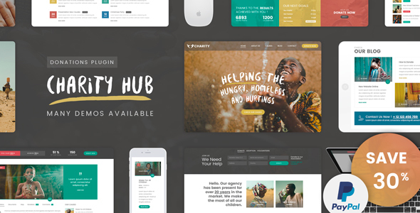 Charity Foundation v2.8 – WordPress 慈善主题