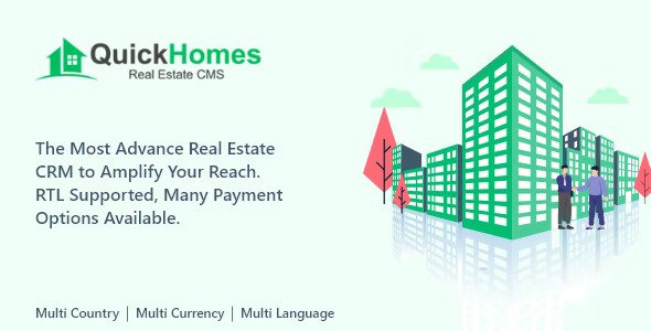 QuickHomes v1.3 – 房地产 CMS PHP 源码