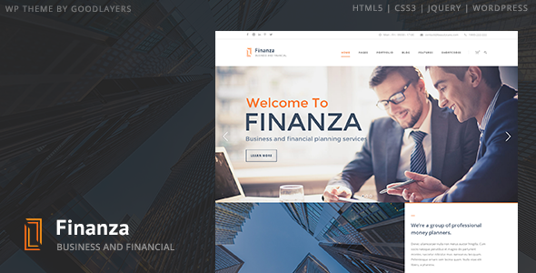 Finanza v1.3.4 – 商业和金融 WordPress