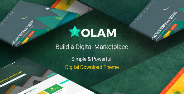 Olam v4.6.2 – Easy Digital Downloads Marketplace WordPress 主题