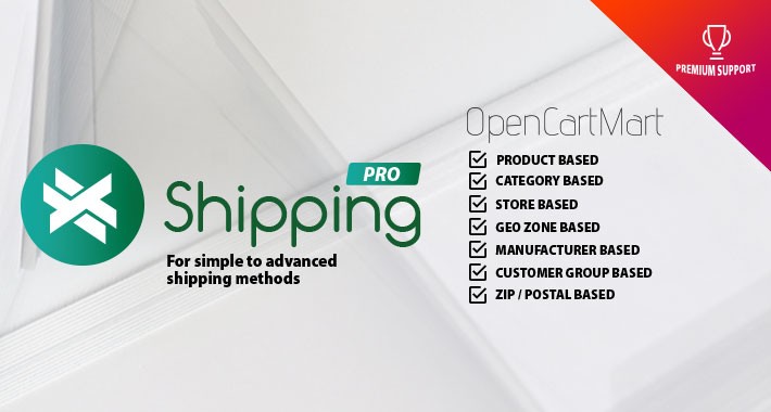 X-Shipping Pro For OpenCart v4.1.3