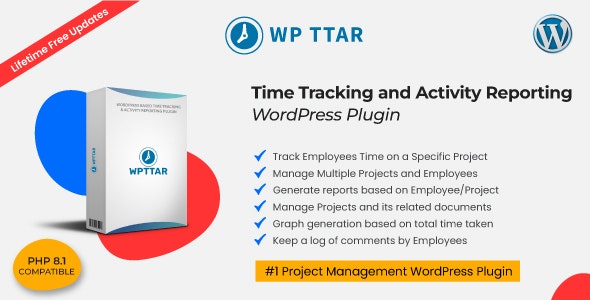 Time Tracking and Activity Reporting v2.1 – 时间跟踪和活动报告 WordPress 插件