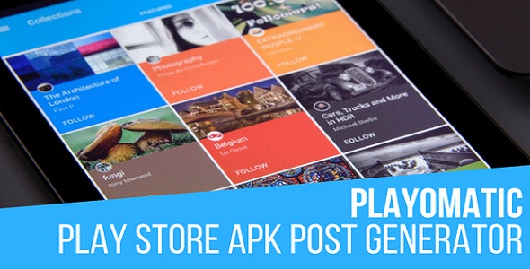 Playomatic v1.8.6 – WordPress Play Store 自动帖子生成器插件