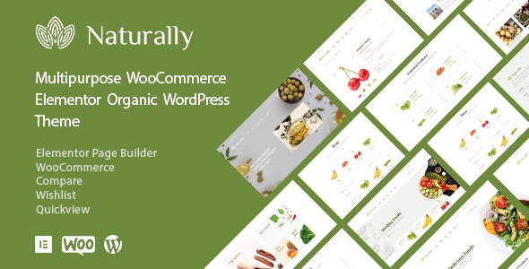 Naturally v1.3.6 – 有机食品和市场 WooCommerce 主题