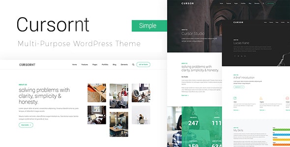 Cursornt v2.3.1 – Startup Business WordPress 主题