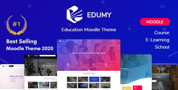 Edumy v4.0.2 – Premium Moodle LMS 主题 Edumy