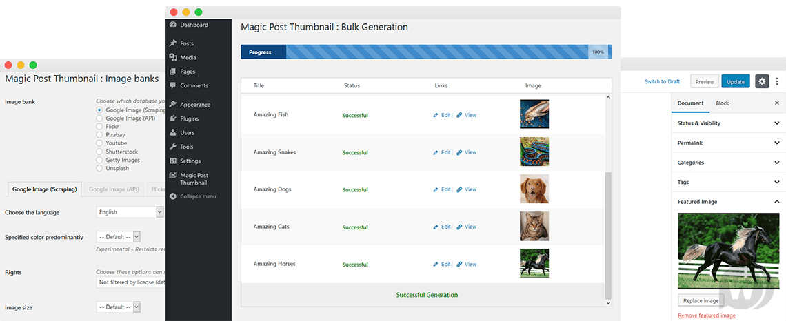 Magic Post Thumbnail Pro v5.1.1破解版（已汉化） – 自动缩略图插件