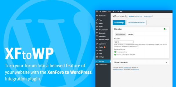 XFtoWP v1.5 RC – XenForo 到 WordPress 的集成