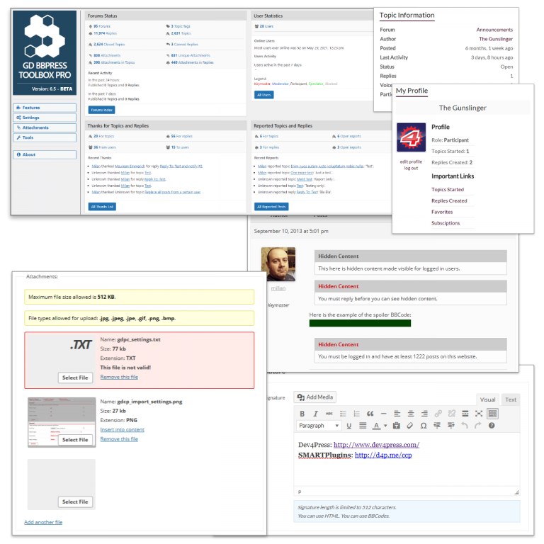 Dev4Press – GD bbPress Toolbox Pro v6.7.6