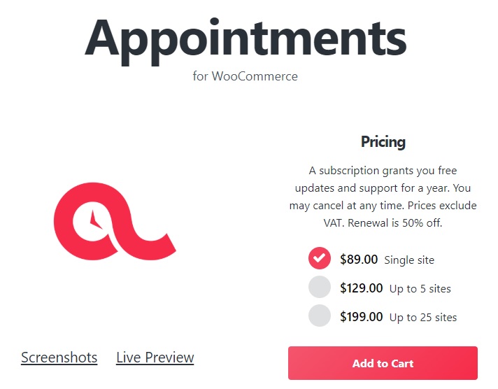 BookingWP WooCommerce Appointments v4.16.1（已汉化） – WordPress 网站预订管理插件