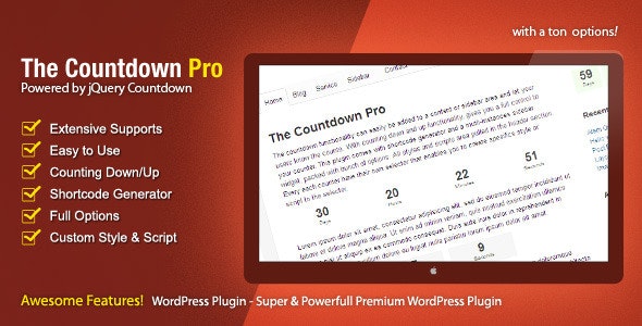 The Countdown Pro v2.1.1 18 August 2020