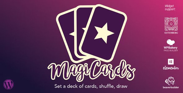 MagiCards v2.2.1 – 洗牌的牌组插件