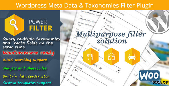 WordPress Meta Data & Taxonomies Filter v2.3.1