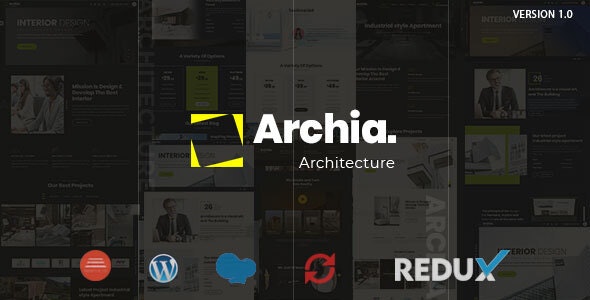 Archia v1.0.3 – WordPress建筑与室内主题