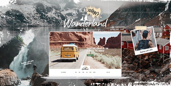 Wanderland v1.5 – 旅游博客