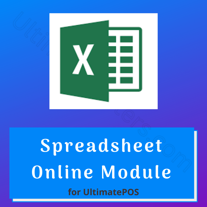 SpreadSheet module for UltimatePOS v0.5