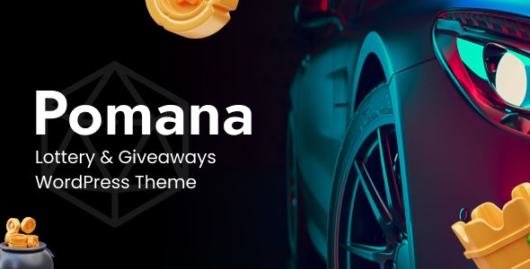 Pomana v1.1.1 – Lottery & Giveaways WordPress Theme