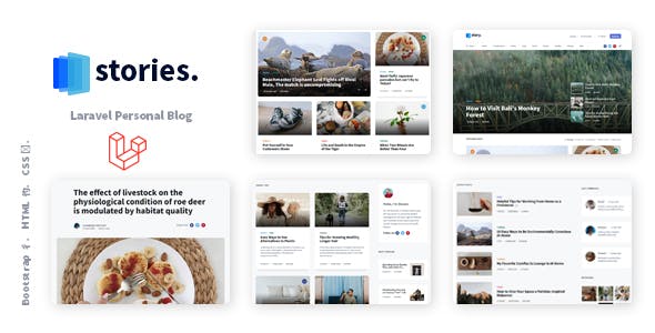 Stories v1.23.0 – Laravel Creative Multilingual Blog