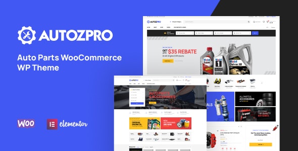 Autozpro V1.0.6 – Auto Parts WooCommerce WordPress Theme