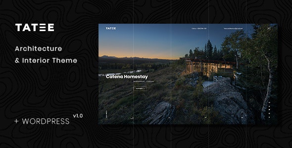 Tatee v1.0 – WordPress建筑主题