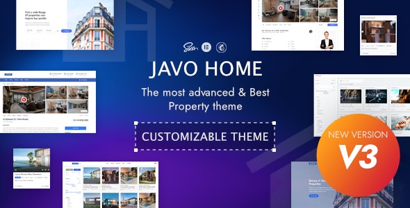 Javo Home v3.4 – WordPress房地产主题