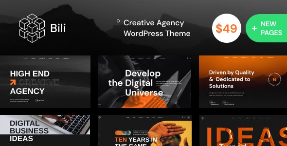 Bili v1.0.10 – WordPress Creative Agency主题