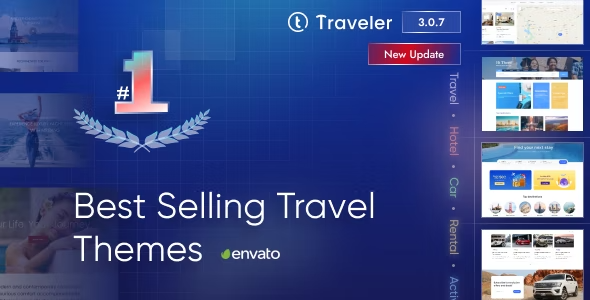 Travel Booking v3.1.2 – WordPress Theme