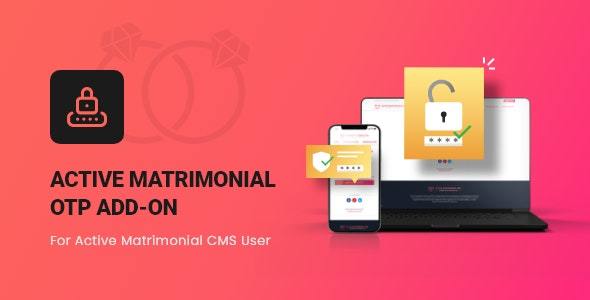 Active Matrimonial OTP add-on v1.4