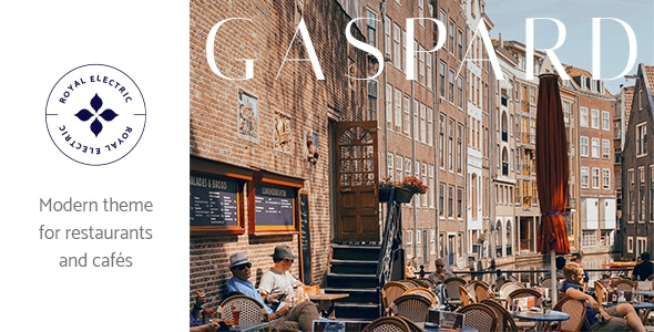 Gaspard v1.3 – 餐厅和咖啡店主题