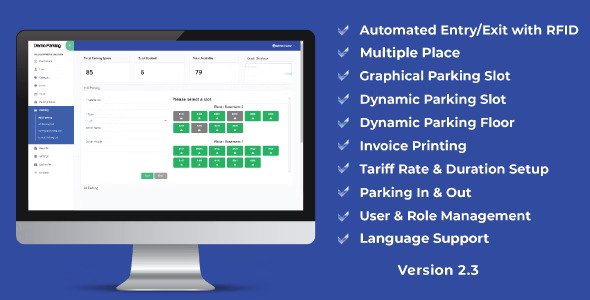 dParking v2.3 – 汽车和自行车停车解决方案