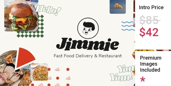 Jimmie v1.0 – 快餐配送和餐厅主题