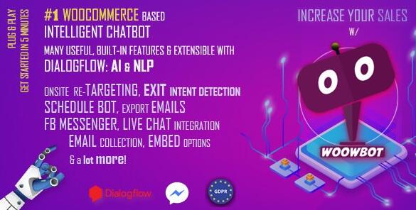 WoowBot ChatBot for WooCommerce v13.9.3破解版 – WooCommerce聊天机器人