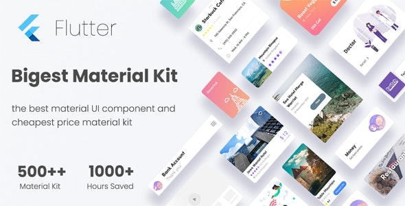 Biggest Pro Widget Flutter Kits – Best Selling Flutter Widget Kit 3.0 Flutter UI Kit 1.0.0