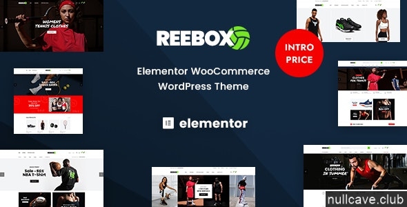 Reebox v1.0.8 – Elementor WooCommerce WordPress 主题